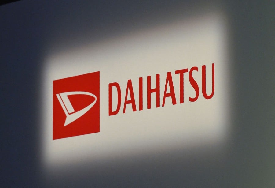 Japanese Automaker Daihatsu, a subsidiary of Toyota, announced on December 25, 2023 the suspension of production at all of its factories in Japan until at least the end of January 2024, following news it had rigged safety tests. - AFP PIC