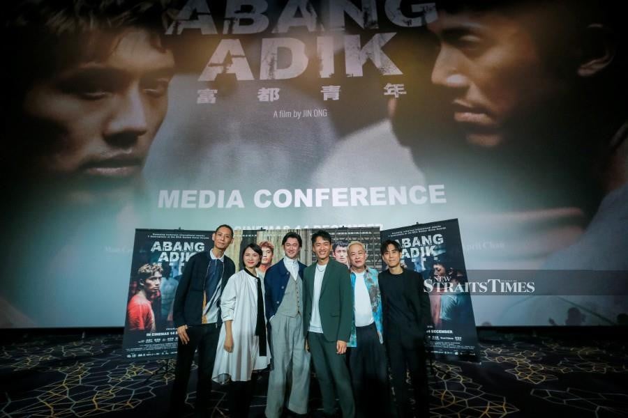 Malaysian film Abang Adik has been nominated the Best Asian Chinese Language Film at the 42nd Hong Kong Film Awards (HKFA).- NSTP/ASYRAF HAMZAH