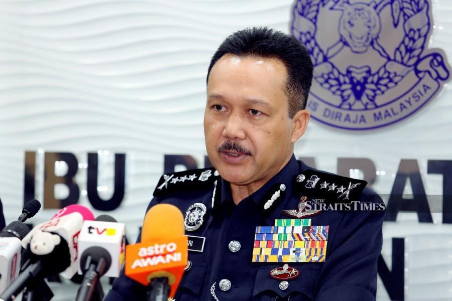 Perak police chief Datuk Seri Mohd Yusri Hassan Basri. - NSTP/L. MANIMARAN
