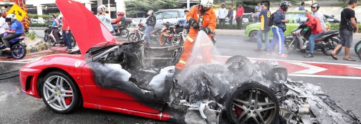 Ferrari On Fire | New Straits Times | Malaysia General Business Sports ...