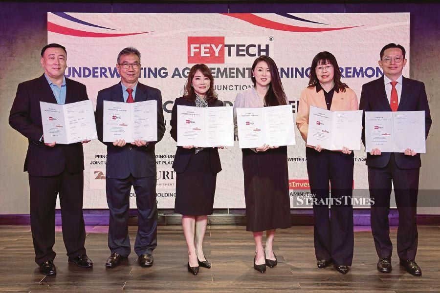 Feytech Holdings Bhd has entered into an underwriting agreement with TA Securities Holdings Bhd and AmInvestment Bank Bhd for its initial public offering (IPO) on the Main Market of Bursa Malaysia.