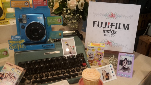  A new model, Fujifilm Instax Mini 70, the “Instax Mini” series of instant cameras that can produce credit card-size photo instantly.