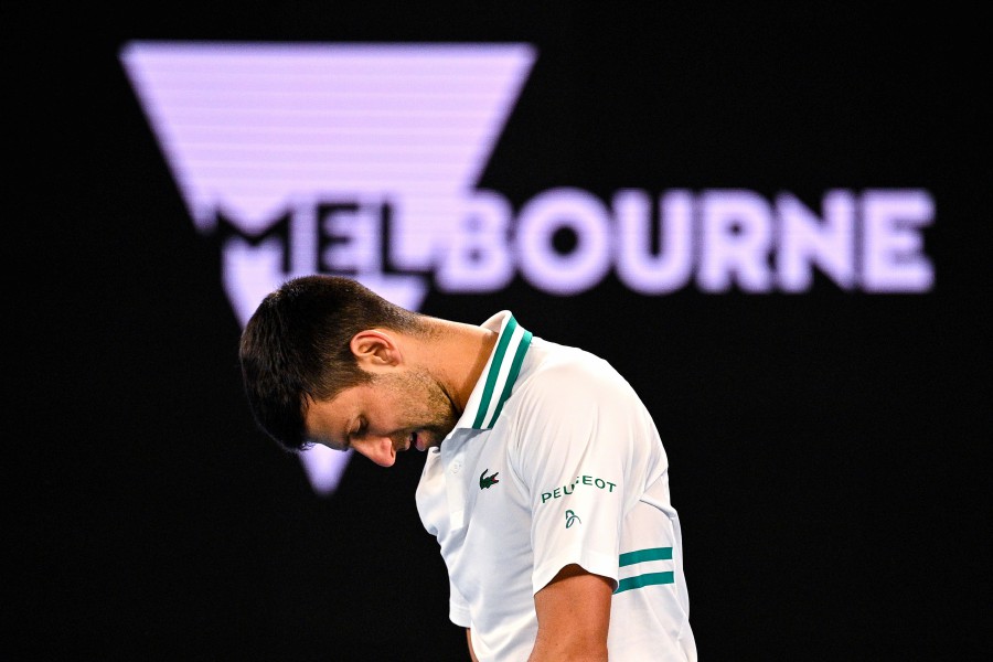 Novak Djokovic of Serbia lost court appeal against deportation from Australia and will not be able to defend his Australian Open title in Melbourne. - EPA PIC