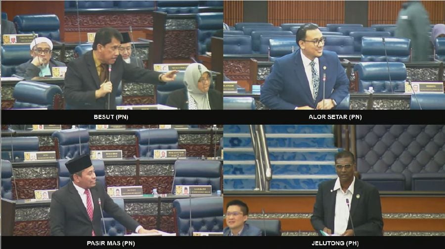 Several members of Parliament (MPs) were involved in a fiery debate during the Dewan Rakyat sitting today.