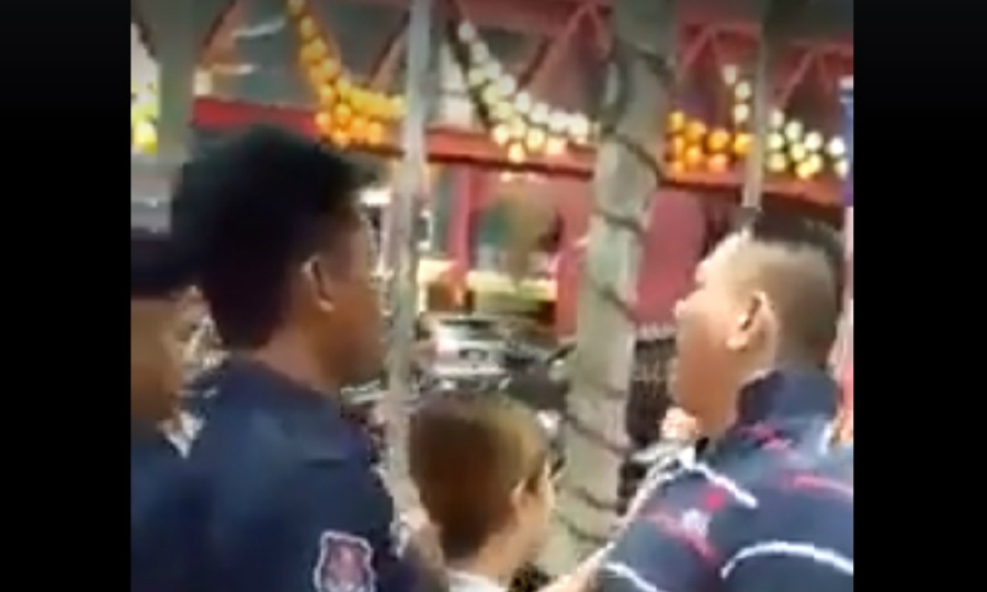 Viral video: Man challenges council officers in Cheras to 