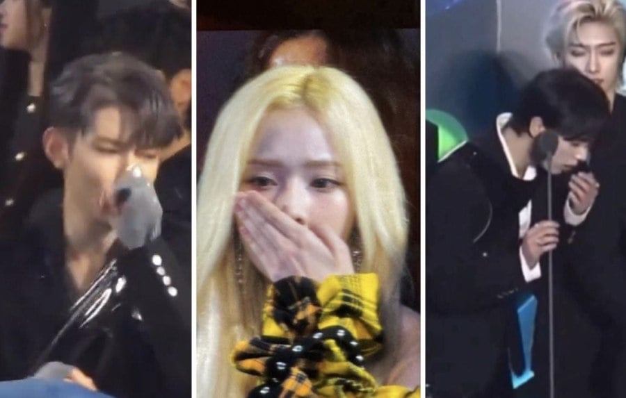 A fan had apparently pooped in the crowded standing section partway through the 31st Hanteo Music Awards held recently in Seoul, South Korea. – Pic from Koreaboo