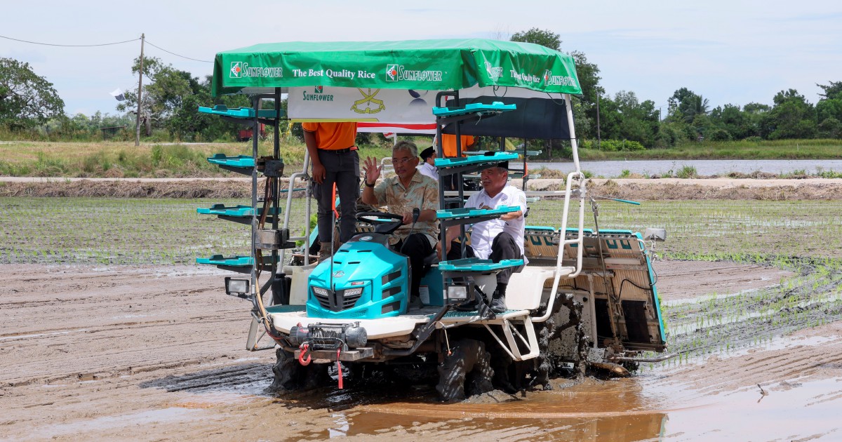 King Officiates Ala Sekinchan Smart Sbb Programme In Pekan 