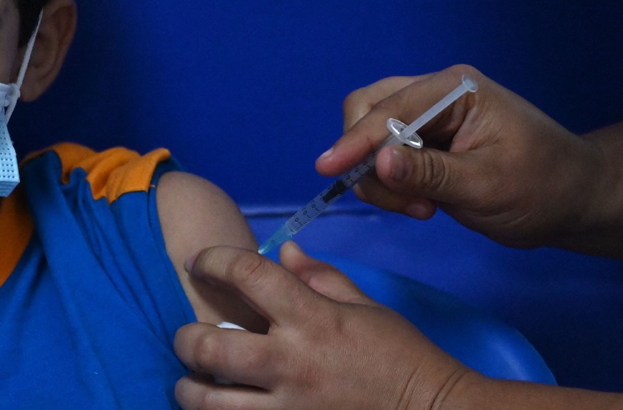 Children aged 12 to 17 in the Netherlands can choose to be vaccinated but need permission from both parents. - AFP FILE PIC