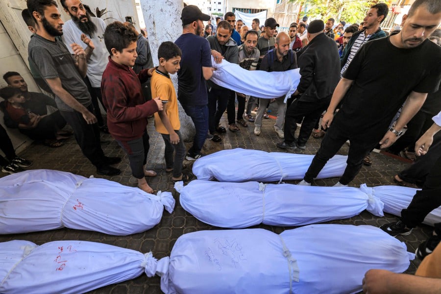 Outrage, Condemnation Over Deadly Gaza Hospital Strike | New Straits ...