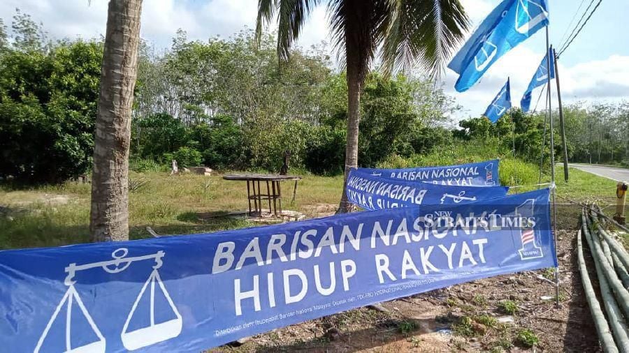 Putting up flags during election season is a tradition | New Straits ...