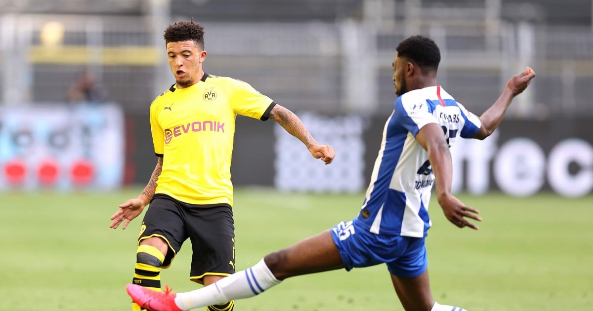 Sancho needs to be 'more grown up', says Dortmund teammate Can after ...