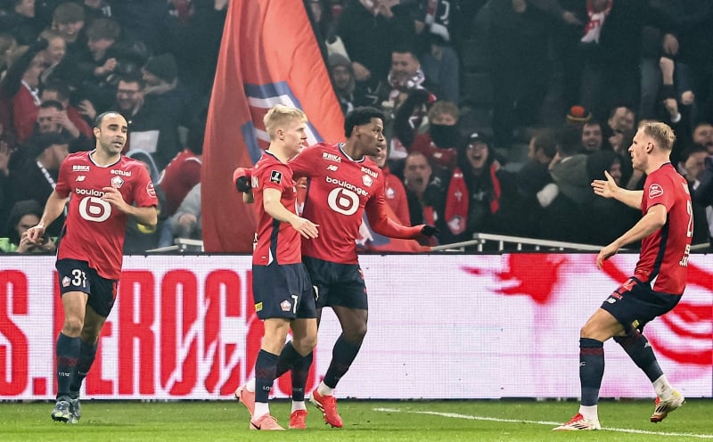 Lille warm up for Liverpool clash by going third in Ligue 1, Monaco lose