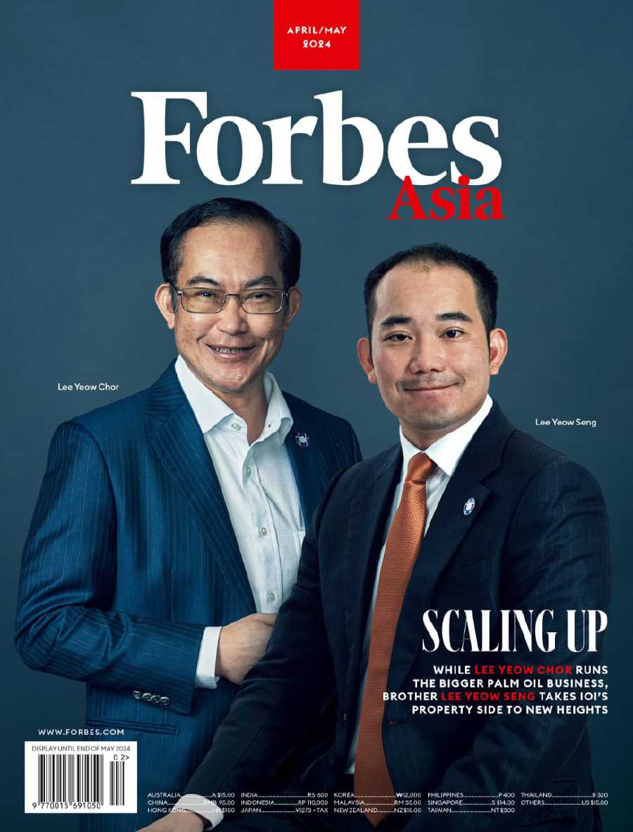 The collective wealth on the 2024 Forbes list of Malaysia’s 50 Richest rose by a modest two per cent to US$83.4 billion this year.