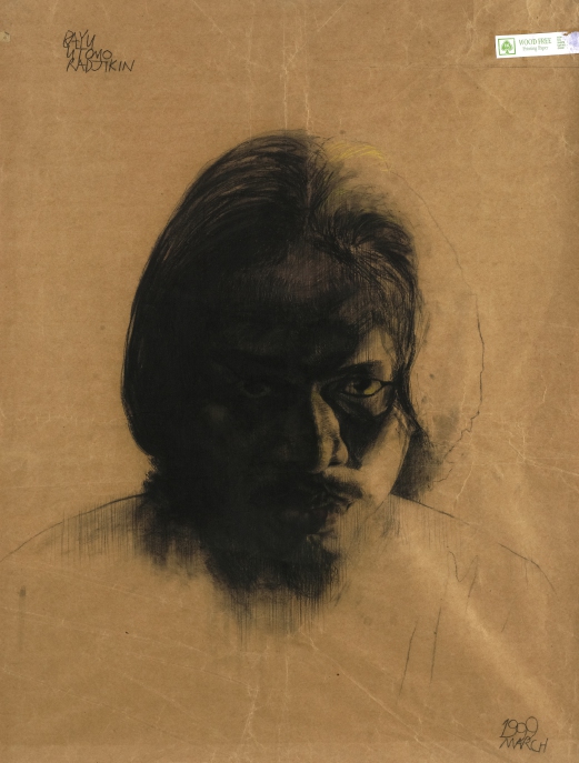Bayu Utomo Radjikin’s Portret Diri: TanpaTajuk (1999).