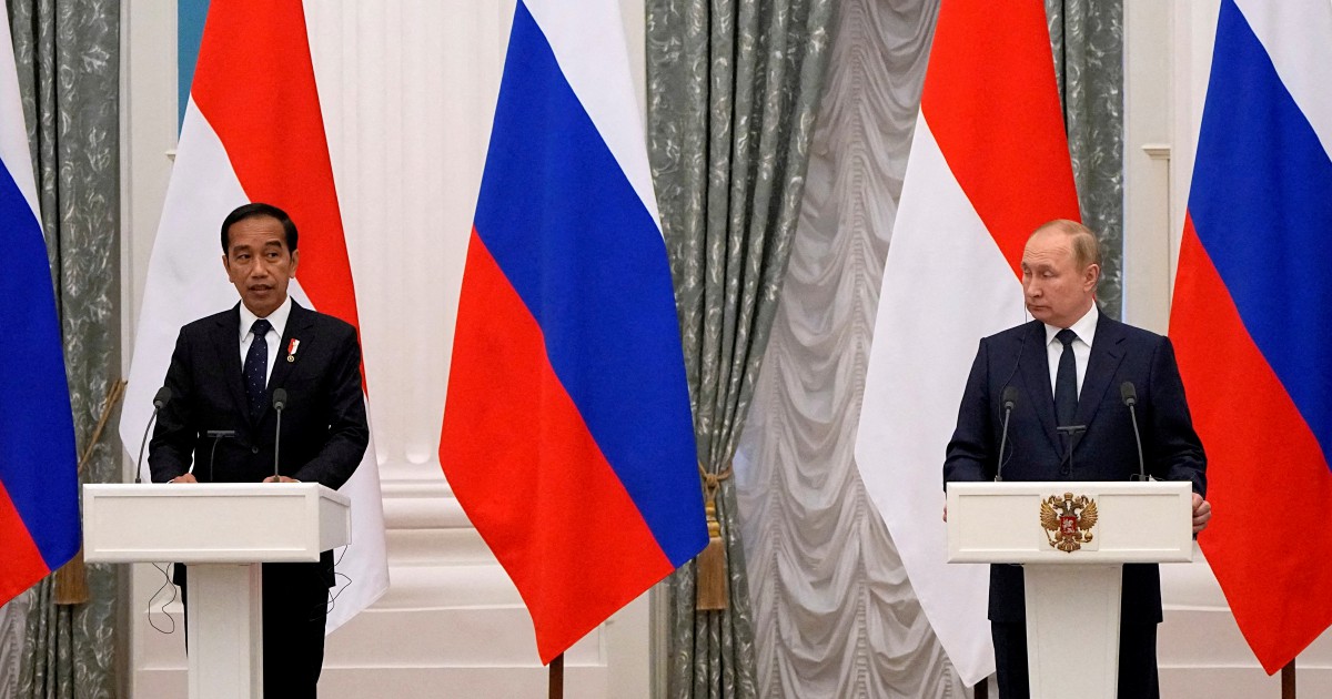 G20 Host Indonesia Says Putin May Seek To Join Summit Virtually | New ...