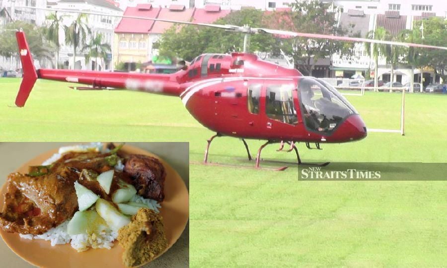 Ganja helikopter nasi [VIDEO] Helikopter