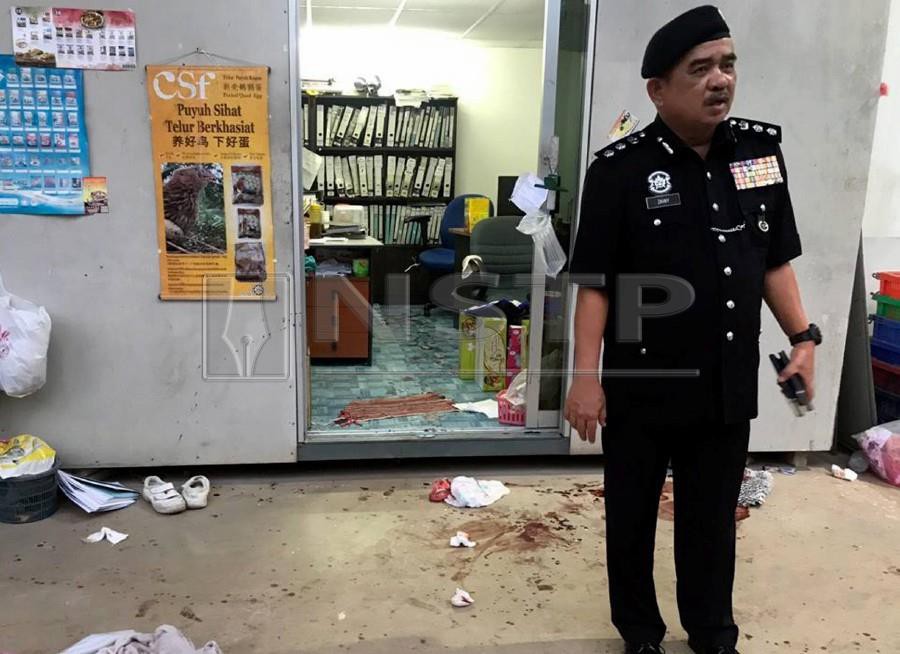 (File pix) Seberang Prai Utara district police chief Assistant Commissioner Noorzainy Mohd Noor said police investigation revealed that the 31-year-old suspect was still in the neighbourhood, and believed he would be nabbed soon. NSTP/ Hadzlihady Hassan