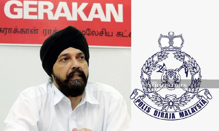 Gerakan vice-president Datuk Baljit Singh says the party proposes that the government consider establishing an RCI to investigate and solve once and for all the shortcomings affecting the Royal Malaysian Police. - NSTP/File pic