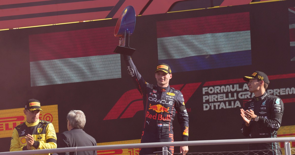 Verstappen Wins F1 Italian Grand Prix | New Straits Times