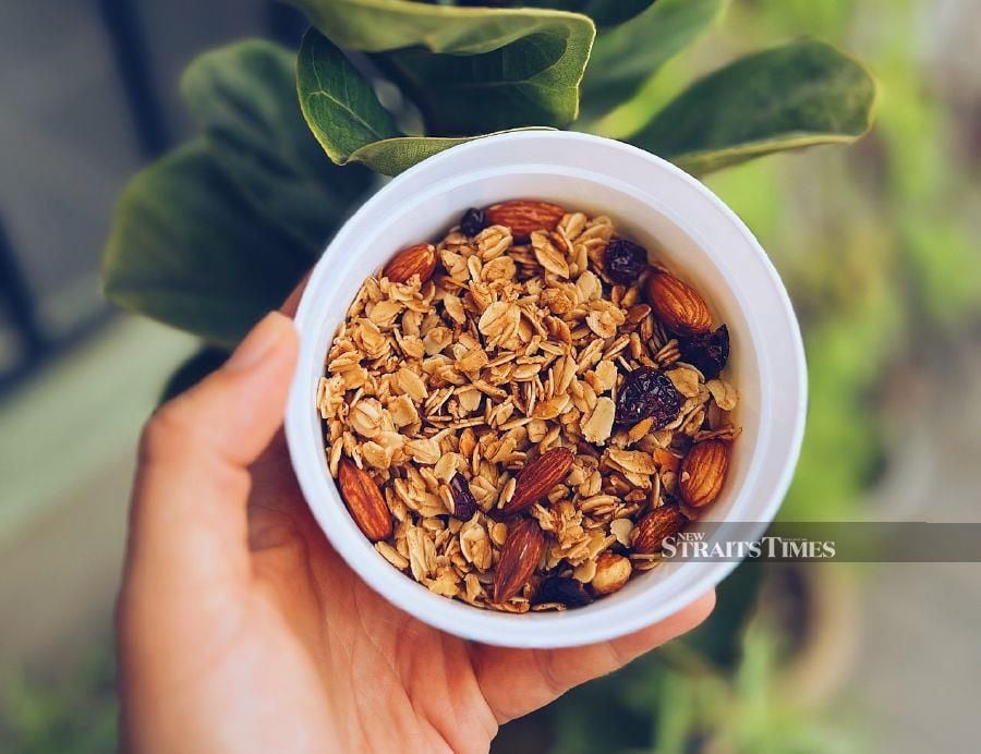 Granola may be a better option for breakfast, depending on the ingredients. - NSTP/LOONG WAI TING