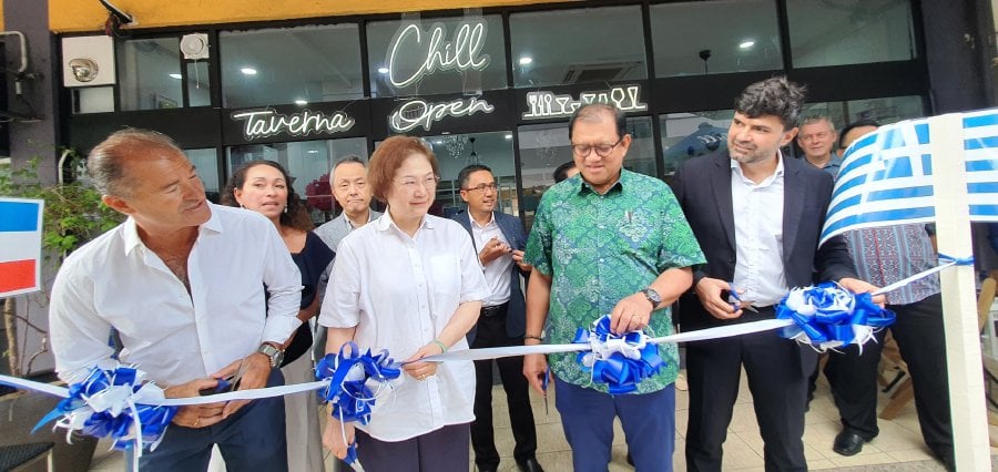 The opening of the Chill Taverna on April 16. - File pic credit (Borneo Post)