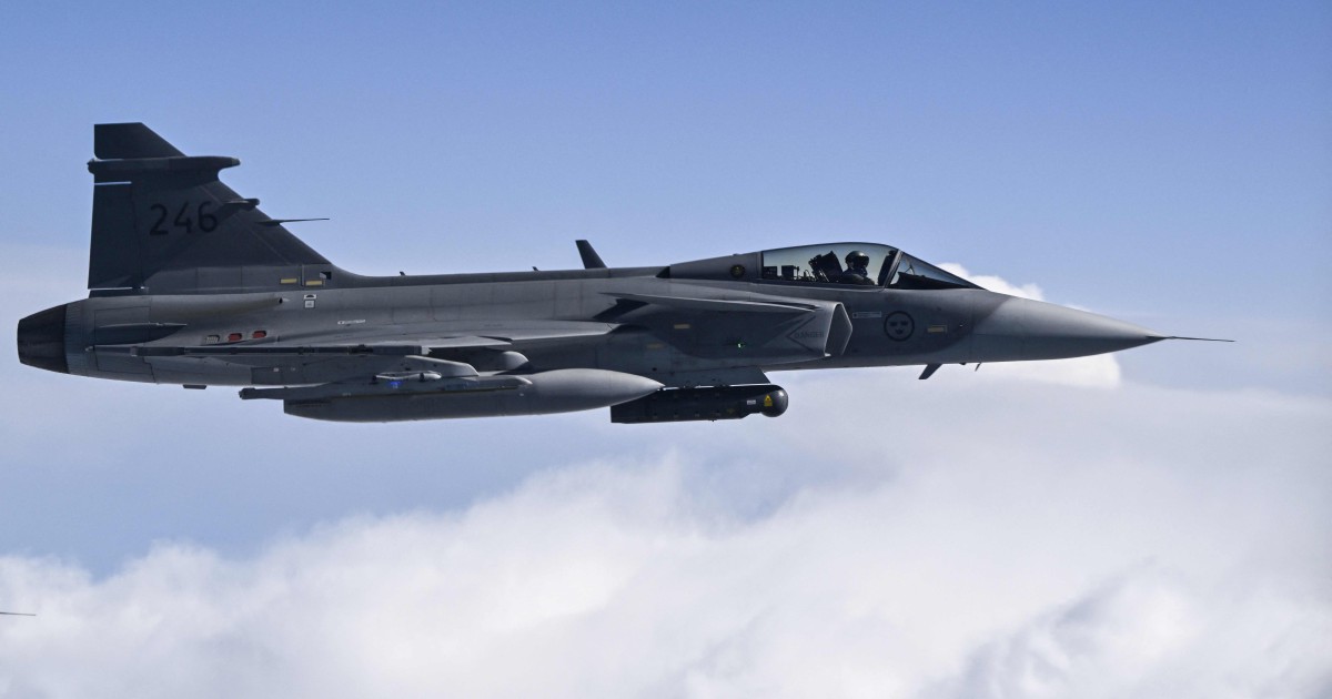 Thai Air Force prefers Swedish Gripen fighter jets over F-16 | New Straits Times