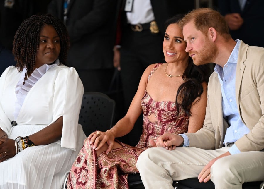 Prince Harry, Meghan in Colombia on anti-discrimination tour | New Straits  Times | Malaysia General Business Sports and Lifestyle News