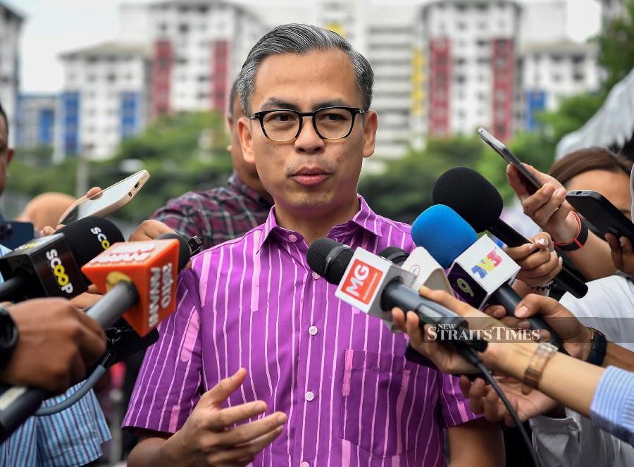 Communication Minister Fahmi Fadzil says the government will hold a special meeting with the Home Minister and Human Resources Minister on Jan 16. - NSTP file pic