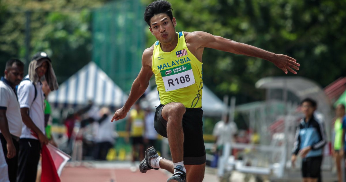 Triple jumper Hakimi lifted by birth of child | New Straits Times