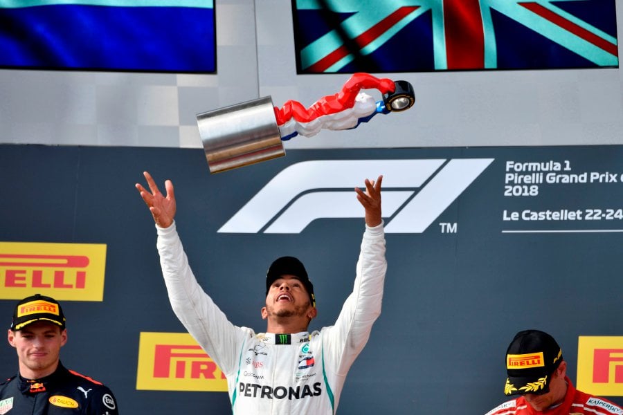 Lewis Hamilton wins French Grand Prix to retake lead in Formula One title  race