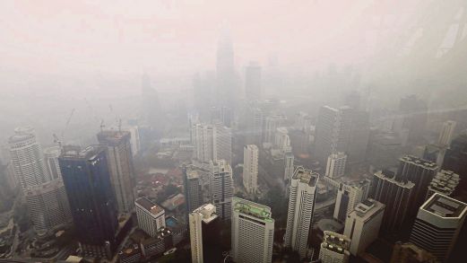 HAZE: Air quality unhealthy in nine locations as at noon | New Straits ...