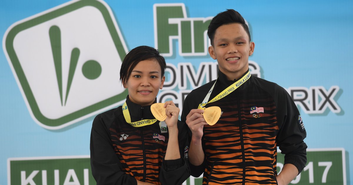 Jellson, Jun Hoong land on gold at Fina Diving Grand Prix | New Straits ...