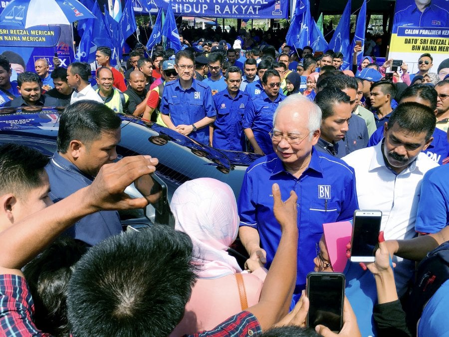 Tun Dr Mahathir Mohamad is not the face of Malaysia' future, Prime Minister Datuk Seri Najib Razak said today.