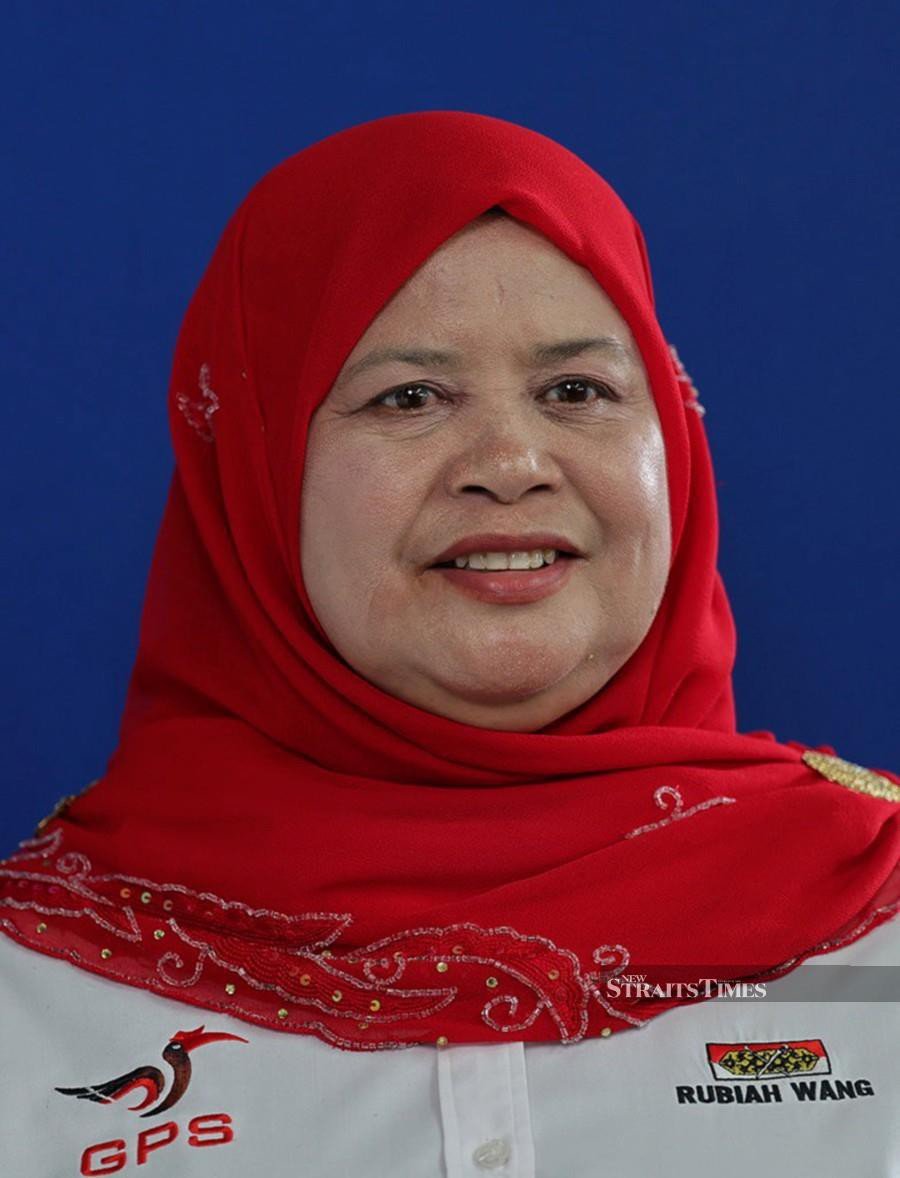 Kota Samarahan parliamentary seat Barisan Nasional (BN) candidate Datuk Rubiah Wang will compete against Abang Abdul Halil Abang Naili of Parti Amanah Negara. --BERNAMA pic