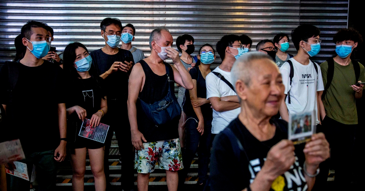 Thousands Sing Protest Anthem Across Hong Kong New Straits Times