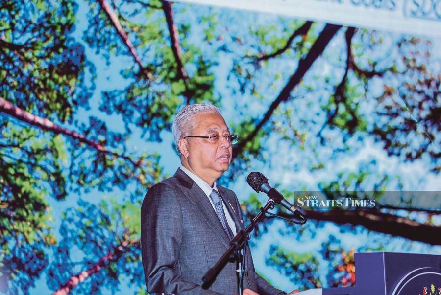 Prime Minister Datuk Seri Ismail Sabri Yaakob said the initiative was aimed at optimising the country’s existing water resources by adopting the circular economy concept. - NSTP/ASWADI ALIAS.