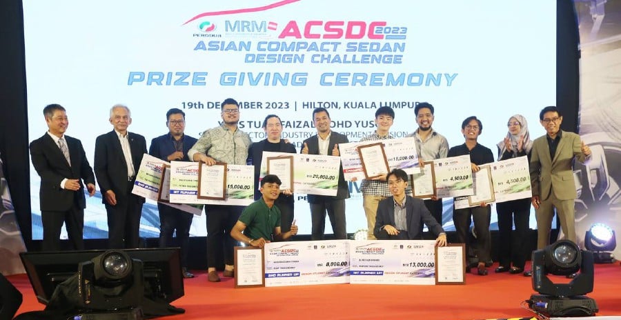 Co-organised by Perusahaan Otomobil Kedua Sdn Bhd (Perodua) and the Malaysia Design Council (MRM), the ACSDC 2023 is a first-of-its-kind sedan design challenge open to professional and student designers within Asia.