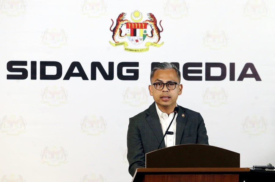 Fahmi, who is also the unity government spokesman, said Prime Minister Datuk Seri Anwar Ibrahim expressed the matter during today's Cabinet meeting after Sultan Ibrahim took the oath of office as the 17th King of Malaysia at the Istana Negara. - NSTP/MOHD FADLI HAMZAH