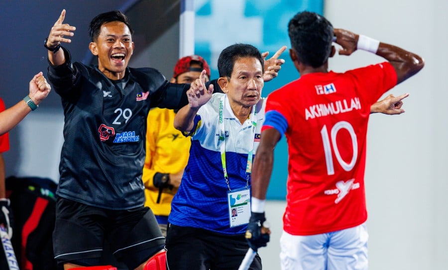 Malaysia created history in the men's Hockey 5s World Cup after beating Poland 4-3 to qualify for the final in Muscat, Oman on Tuesday. - Pic credit Facebook/International Hockey Federation (FIH)
