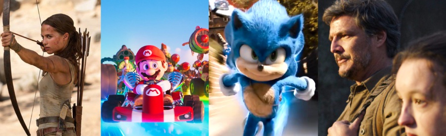 ‘Tomb Raider’, ‘The Super Mario Bros. Movie’, ‘Sonic the Hedgehog’ and ‘The Last of Us’ are some of the successful adaptations. (Pics courtesy of Universal Pictures, Paramount Pictures, Warner Bros. Pictures & HBO)