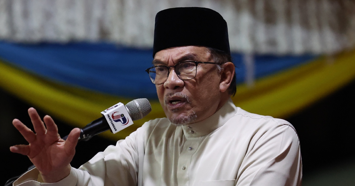 Don't challenge me, says Anwar | New Straits Times