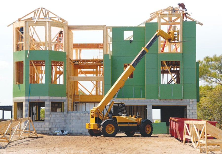 House prices also rise because of higher cost of construction.