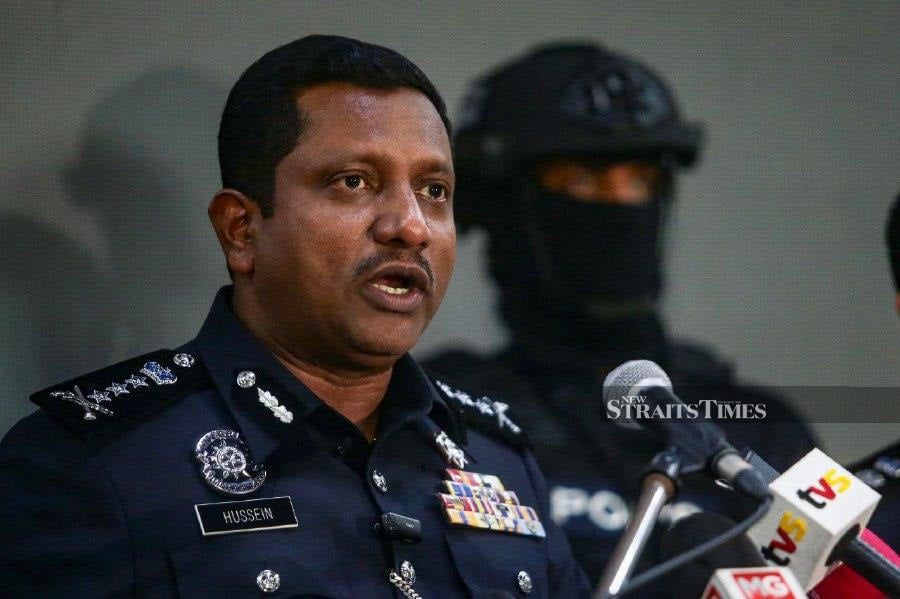 Selangor Police Chief Datuk Hussein Omar Khan said the police are awaiting the report from the Chemistry Department. - NSTP file pic