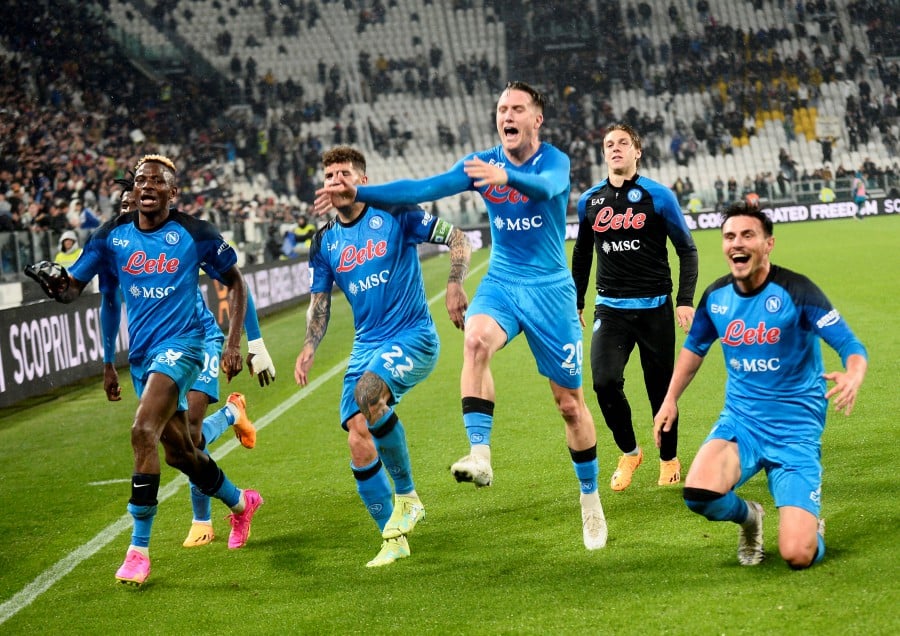 Napoli On Verge Of First Serie A Title In 33 Years | New Straits Times ...