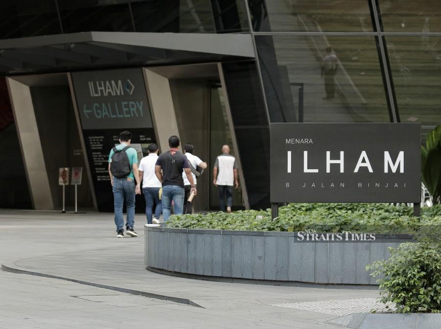 A general view of the  Ilham Tower in Jalan Binjai in Kuala Lumpur. -NSTP/SADIQ SANI