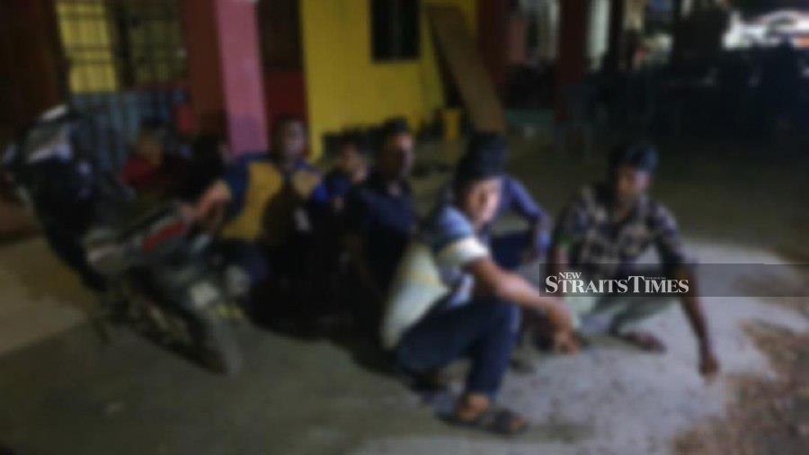 Fifteen undocumented migrants were detained in an immigration operation conducted in the Bachok, Pasir Mas, and Kota Baru districts yesterday.- Courtesy pic (Immigration Department)