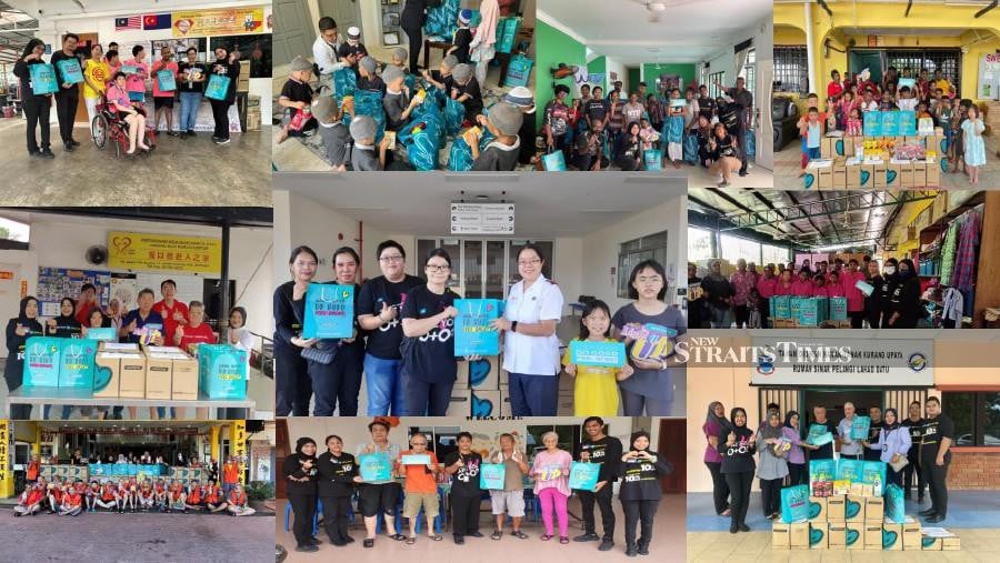 Watsons Malaysia also shared this holiday spirit with 15 homes across the nation and donated more than RM150,000 worth of products, such as personal care and healthcare items, to orphanages.