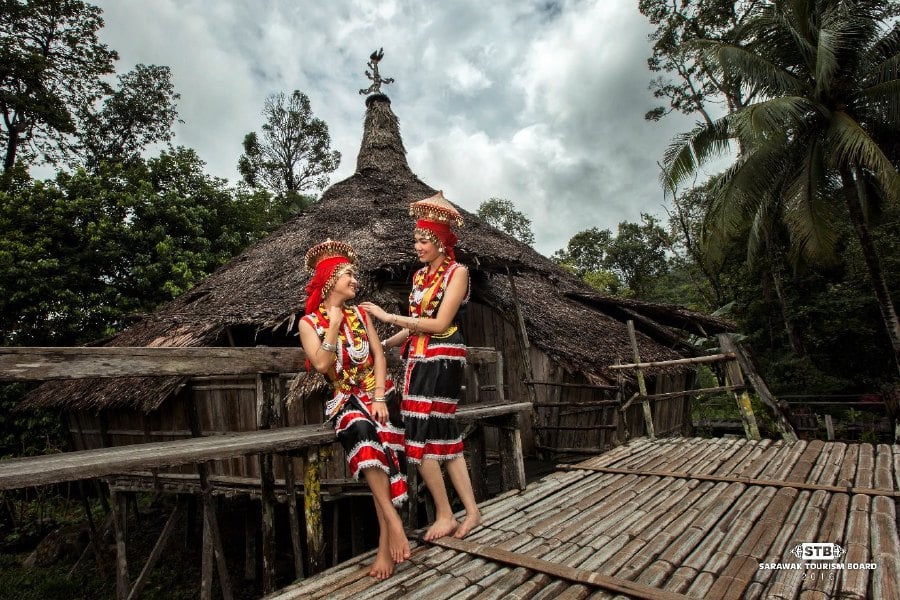 Sarawak’s Bidayuh people, known as the 'People of the Land', stand as custodians of a rich cultural legacy. - File pic credit (Sarawak Tourism Board)