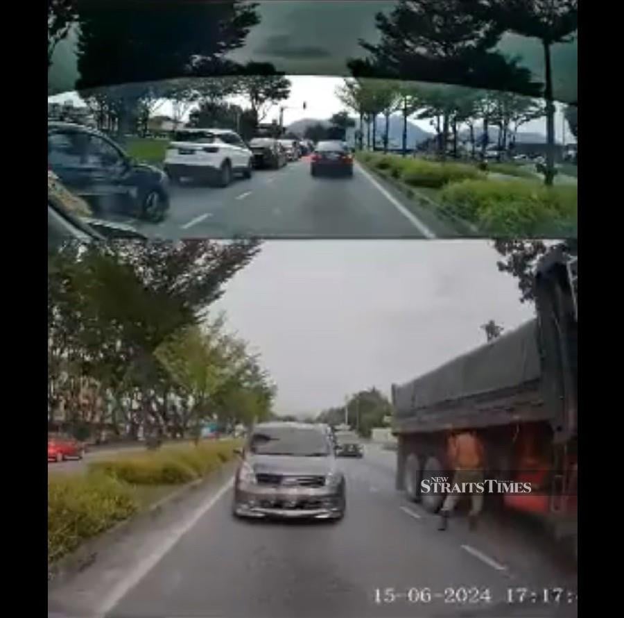 The two separate videos, posted by #UpdateInfo on X (formerly known as Twitter) on June 16, were captioned: “Same vehicle, two different incidents.”