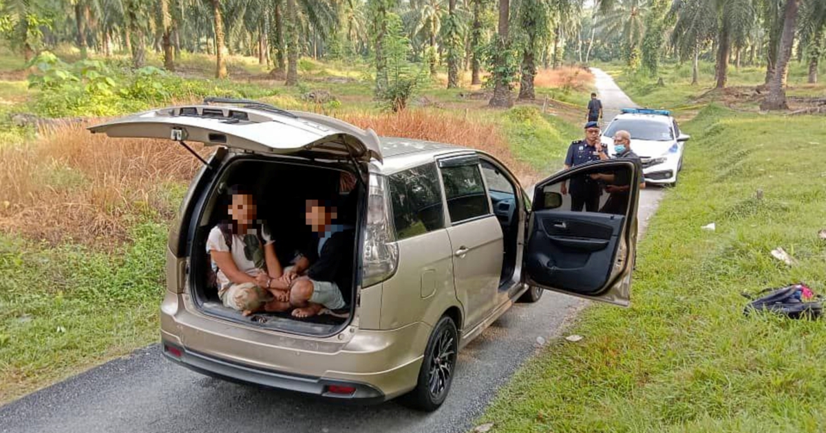 Four Illegal Immigrants Nabbed After 70km High Speed Chase By Police New Straits Times 